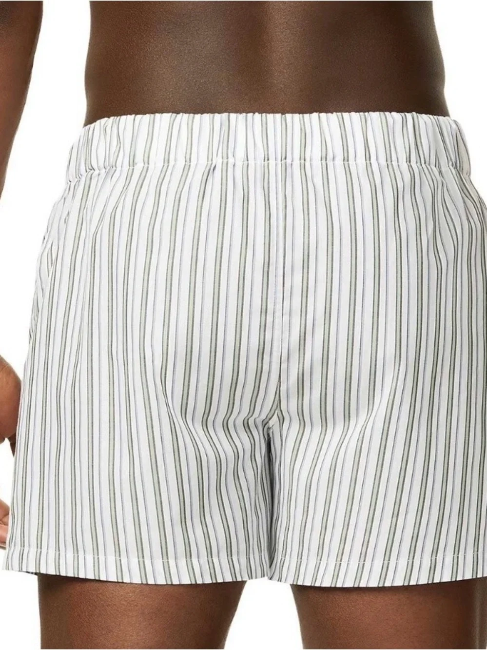 GAP Men's 4-Pack Woven Boxers Red & Blue Plaid Large